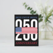 アメリカ建国250周年記念トリビュート ポストカード (スタンド正面)