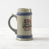 アメリカ建国250周年記念ドリンクウェア ビールジョッキ (左)