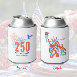 アメリカ建国250周年記念パトリオティック缶ギフト 缶クーラー