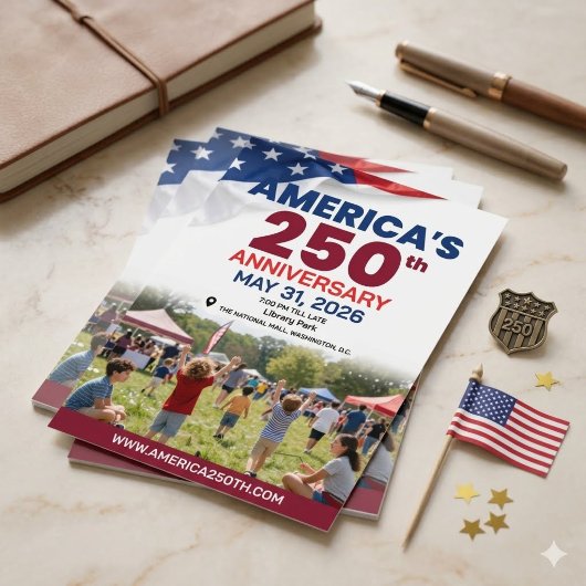 アメリカ建国250周年記念パトリオティック・ガラ 招待状