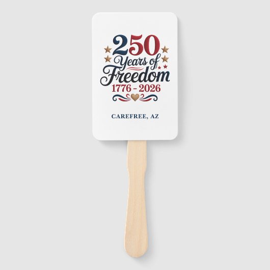 アメリカ建国250周年記念パーティー ハンドファン (正面)