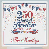 アメリカ建国250周年記念ビニール シール