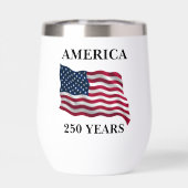 アメリカ建国250周年記念フラグ (背面)