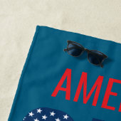 アメリカ建国250周年記念フロリダ・スター・ストライプスビーチ ビーチタオル (インサイチュ)