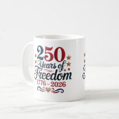 アメリカ建国250周年記念マグカップ コーヒーマグカップ (正面左)