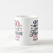 アメリカ建国250周年記念マグカップ コーヒーマグカップ (中央)
