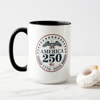 アメリカ建国250周年記念公式シール マグカップ