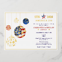 アメリカ建国250周年記念愛国ホリデー記念ブルー