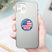 アメリカ建国250周年記念旗 1776-2026 アメリカ 250 シール (スマートフォン)