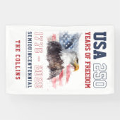 アメリカ建国250周年記念日 独立記念日パーティー 横断幕 (横)