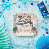 アメリカ建国250周年記念紙皿 ペーパープレート (パーティー)