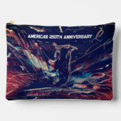 アメリカ建国250周年記念 アクセサリーポーチ (正面)
