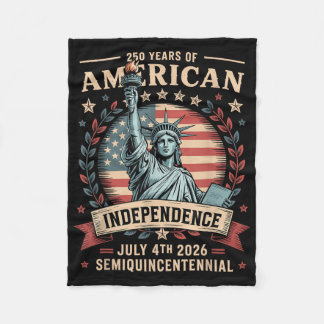 アメリカ建国250周年記念 アメリカ250年  フリースブランケット