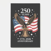 アメリカ建国250周年記念 イーグル&フラッグ 1776-2026 ポストイット (正面)