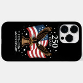 アメリカ建国250周年記念 イーグル&フラッグ 1776-2026 Case-Mate iPhoneケース (裏面 (横))