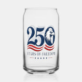 アメリカ建国250周年記念 ガラス缶 (正面)