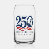 アメリカ建国250周年記念 ガラス缶 (裏面)