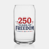 アメリカ建国250周年記念 ガラス缶 (正面)