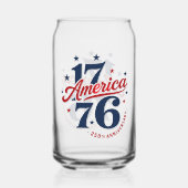 アメリカ建国250周年記念 ガラス缶 (正面)
