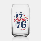 アメリカ建国250周年記念 ガラス缶 (裏面)