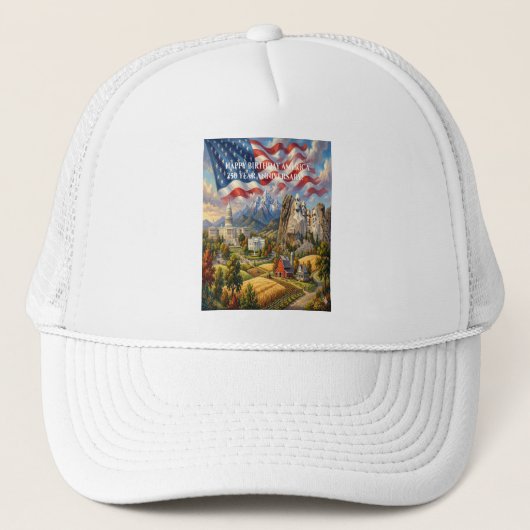 アメリカ建国250周年記念 キャップ (正面)