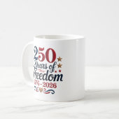 アメリカ建国250周年記念 コーヒーマグカップ (正面左)
