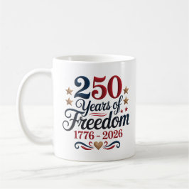 アメリカ建国250周年記念 コーヒーマグカップ