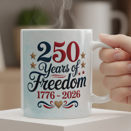 アメリカ建国250周年記念 コーヒーマグカップ