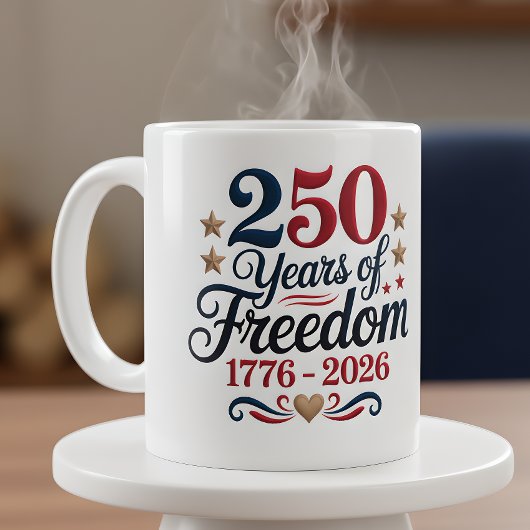 アメリカ建国250周年記念 コーヒーマグカップ