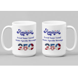 アメリカ建国250周年記念 コーヒーマグカップ