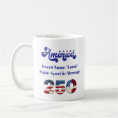 アメリカ建国250周年記念 コーヒーマグカップ (左)
