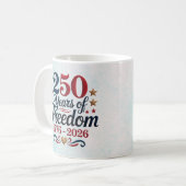 アメリカ建国250周年記念 コーヒーマグカップ (正面左)