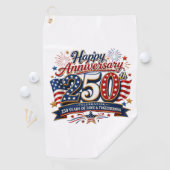アメリカ建国250周年記念  ゴルフタオル (インサイチュ)