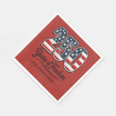アメリカ建国250周年記念 スタンダードランチョンナプキン (角)