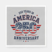 アメリカ建国250周年記念  スタンダードランチョンナプキン (正面)