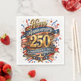 アメリカ建国250周年記念 スタンダードランチョンナプキン