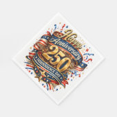 アメリカ建国250周年記念  スタンダードランチョンナプキン (角)