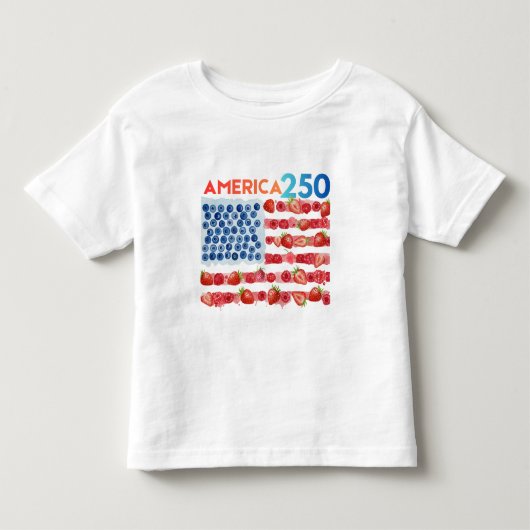 アメリカ建国250周年記念 トドラーTシャツ (正面)