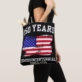 アメリカ建国250周年記念 トートバッグ (クローズアップ)