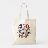 アメリカ建国250周年記念 トートバッグ (裏面)