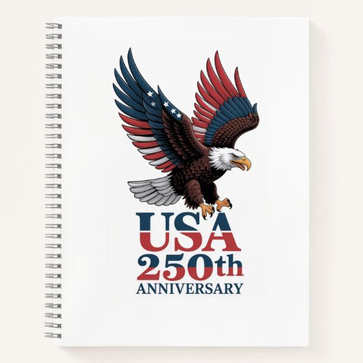 アメリカ建国250周年記念 ノートブック (正面)