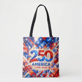 アメリカ建国250周年記念 パトリオティックアメリカ 1776-2026  トートバッグ