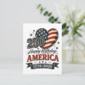 アメリカ建国250周年記念 ポストカード (スタンド正面)