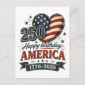 アメリカ建国250周年記念 ポストカード (正面)