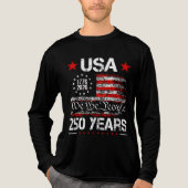 アメリカ建国250周年記念 メンズ トライブレンドＴシャツ (正面)