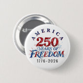 アメリカ建国250周年記念 缶バッジ (正面&裏面)