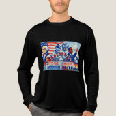 アメリカ建国250周年記念 1776-2026 トライブレンドTシャツ (正面)