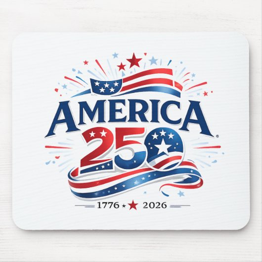アメリカ建国250周年記念 1776–2026 マウスパッド (正面)