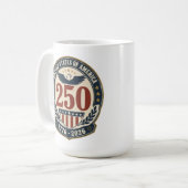 アメリカ建国250周年記念 1776-2026 マグカップ (正面左)