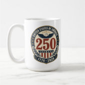 アメリカ建国250周年記念 1776-2026 マグカップ (左)